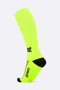 Meia Longa Amarelo Neon Lisa HUPI - 30 cm de Cano