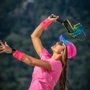 Munhequeira HUPI Spin Rosa Neon