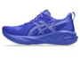 Tênis ASICS Novablast 5 Feminino Azul e Branco