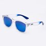 Óculos de Sol HUPI Brile Cristal/Azul Lente Azul