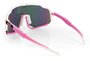 Óculos de Sol HUPI Brisa Branco/Rosa - Lente Rosa Espelhado