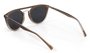 Óculos de Sol HUPI Ibiza Marrom Fosco – Lente Preta