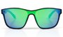 Óculos de Sol HUPI Major Preto - Lente Verde Espelhado