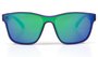 Óculos de Sol HUPI Major Roxo - Lente Verde Espelhado