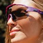 Óculos de Sol HUPI Quiriri Roxo - Lente Roxo Espelhado