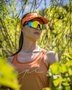 Óculos de Sol HUPI Vapor Preto e Amarelo - Lente Amarelo Espelhado