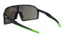 Óculos de Sol  HUPI Andez Cristal/Preto - Lente Roxo Espelhado