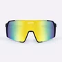 Oculos HUPI Andez Preto - Lente Dourado Espelhado