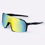 Oculos HUPI Andez Preto - Lente Dourado Espelhado