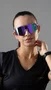 Óculos de Sol HUPI Core Cristal Roxo Lente Roxo Espelhado
