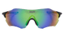 Óculos HUPI Fuego Preto/Verde - Lente Verde Espelhado