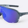 Óculos HUPI Huez Cinza - Lente Azul Espelhado