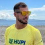 Oculos HUPI Seasons Preto - Lente Dourado Espelhada