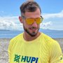 Oculos HUPI Seasons Preto - Lente Dourado Espelhada