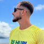 Oculos HUPI Seasons Preto - Lente Dourado Espelhada