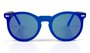 Óculos HUPI Tulum Preto - Lente Azul Espelhado