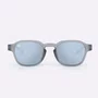 Óculos de Sol HUPI Vibe Cinza Lente Prata Espelhado