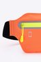 Pochete HUPI Slim Coral Zíper Amarelo