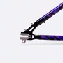 Quadro HUPI Naja V9 Preto/Roxo - Gancheira Horizontal
