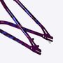 Quadro HUPI Naja V9 Roxo/Preto - Gancheira Horizontal