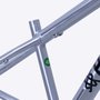 Quadro HUPI Whistler V6 Polido Gancheira Horizontal