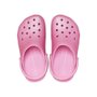 Sandália Crocs Classic Glitter Clog Rosa Feminino