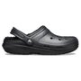 Sandália Crocs Classic Lined Clog Preto Unissex