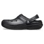 Sandália Crocs Classic Lined Clog Preto Unissex