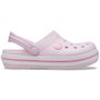Sandália Crocs Crocband Clog Rosa Infantil