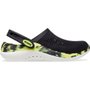 Sandália Crocs LiteRide 360 Marbled Clog Preto/Verde Unissex Sandália Crocs LiteRide 360 Marbled Clog Preto/Verde Unissex