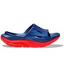 Sandalia Hoka Recovery Slide 3 Azul e Vermelho Sandalia Hoka Recovery Slide 3 Azul e Vermelho