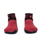 Bota Sapatilha Beach Tennis Fiber Multisports Coral e Preto