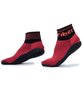 Bota Sapatilha Beach Tennis Fiber Multisports Coral e Preto