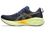 Tênis ASICS NOVABLAST 5 Masculino Azul/Amarelo