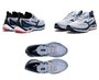 Tênis Mizuno Wave Mirai 4 Masculino Cinza e azul