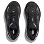 Tênis de Corrida Masculino Hoka Clifton 9 Preto e Branco