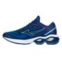 Tênis Mizuno Wave Creation 24 Azul e Rosa