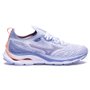 Tênis Mizuno Wave Mirai 4 Azul e Rosa