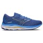 Tênis Mizuno Wave Rider 26 Azul e Dourado