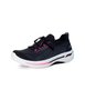 Tênis Skechers Go Walk Arch Fit Clancy Preto Rosa