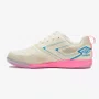 Chuteira Futsal Umbro Pro 5 Bump Masculina Bege e Rosa 
