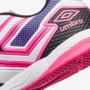 Chuteira Futsal Umbro Pro 5 Bump Club Branco e Preto