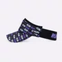 Viseira HUPI Run Loop Preto e Roxo