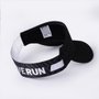 Viseira Para Corrida HUPI Live Love Run Preta