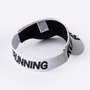Viseira para Corrida HUPI RUN Branco Liso