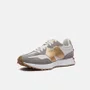 Tênis New Balance 327 v1 Feminino Cinza e Dourado