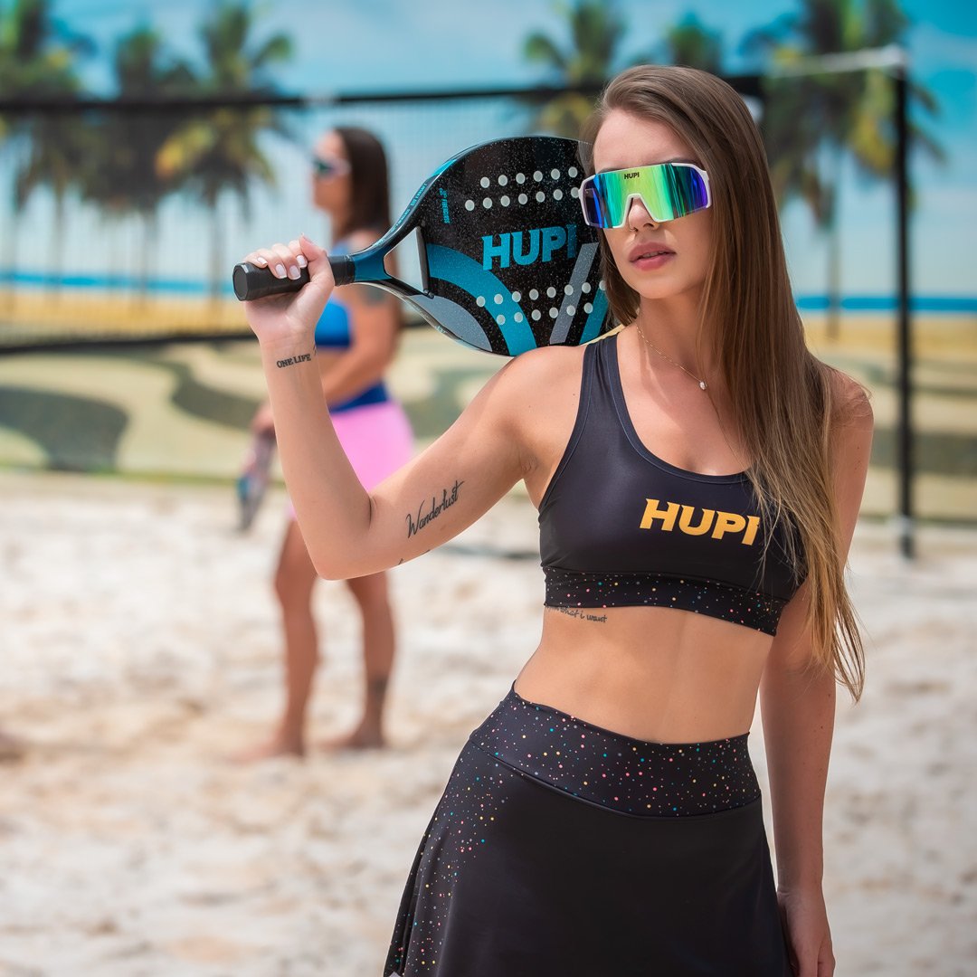 Top HUPI Guaru Preto Top HUPI Guaru Preto