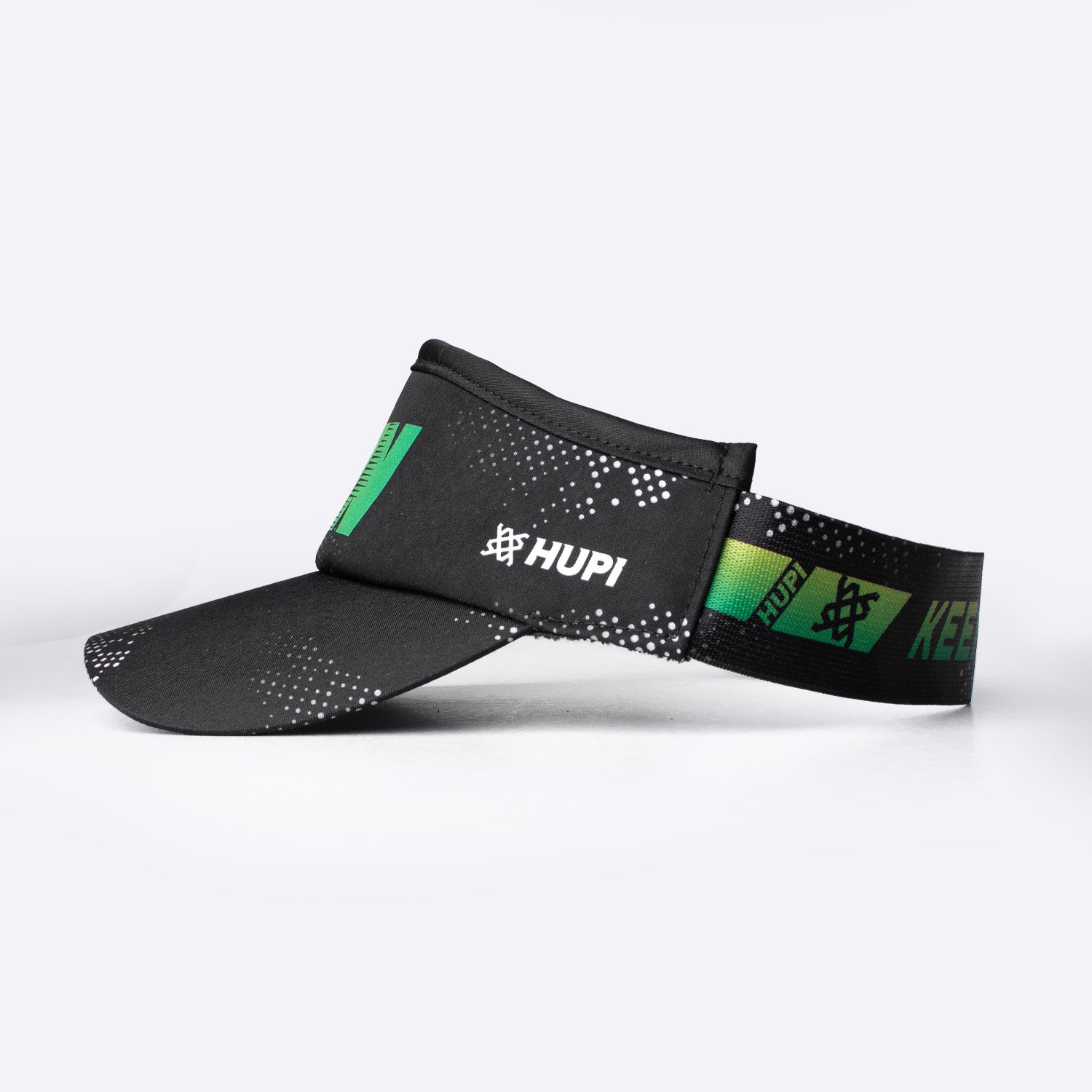 Viseira para Corrida Hupi Run Fast Preto Viseira para Corrida Hupi Run Fast Preto