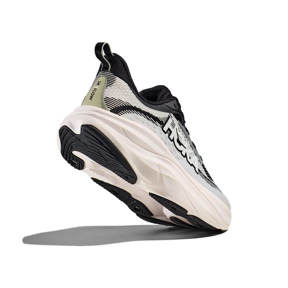 Tênis Hoka Skyflow Branco/Preto Feminino Tênis Hoka Skyflow Branco/Preto Feminino